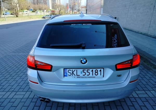 BMW Seria 5 cena 59900 przebieg: 370000, rok produkcji 2013 z Pniewy małe 301